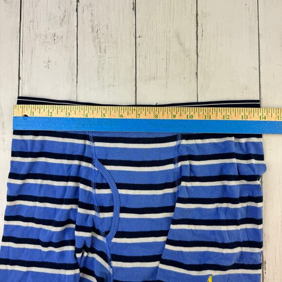 Polo Ralph Lauren Blue Striped Classic-Fit Cotton Boxer Briefs Underwear Medium - Picture 5 of 8